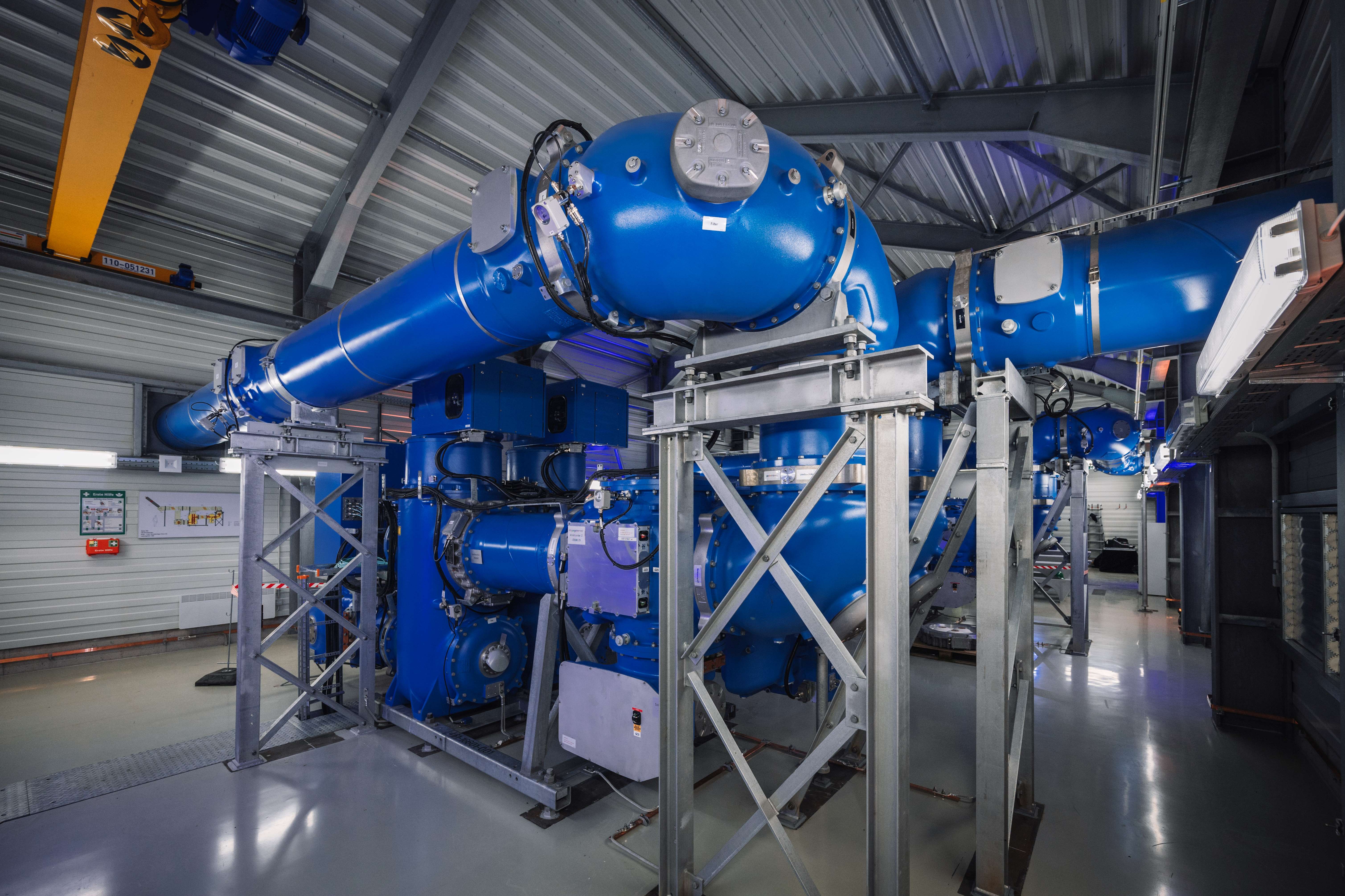 110-kV-Schaltanlage des Umspannwerks in Burladingen