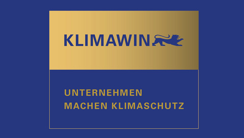 Logo: KLIMAWIN (Wirtschaftsinitiative Nachhaltigkeit).