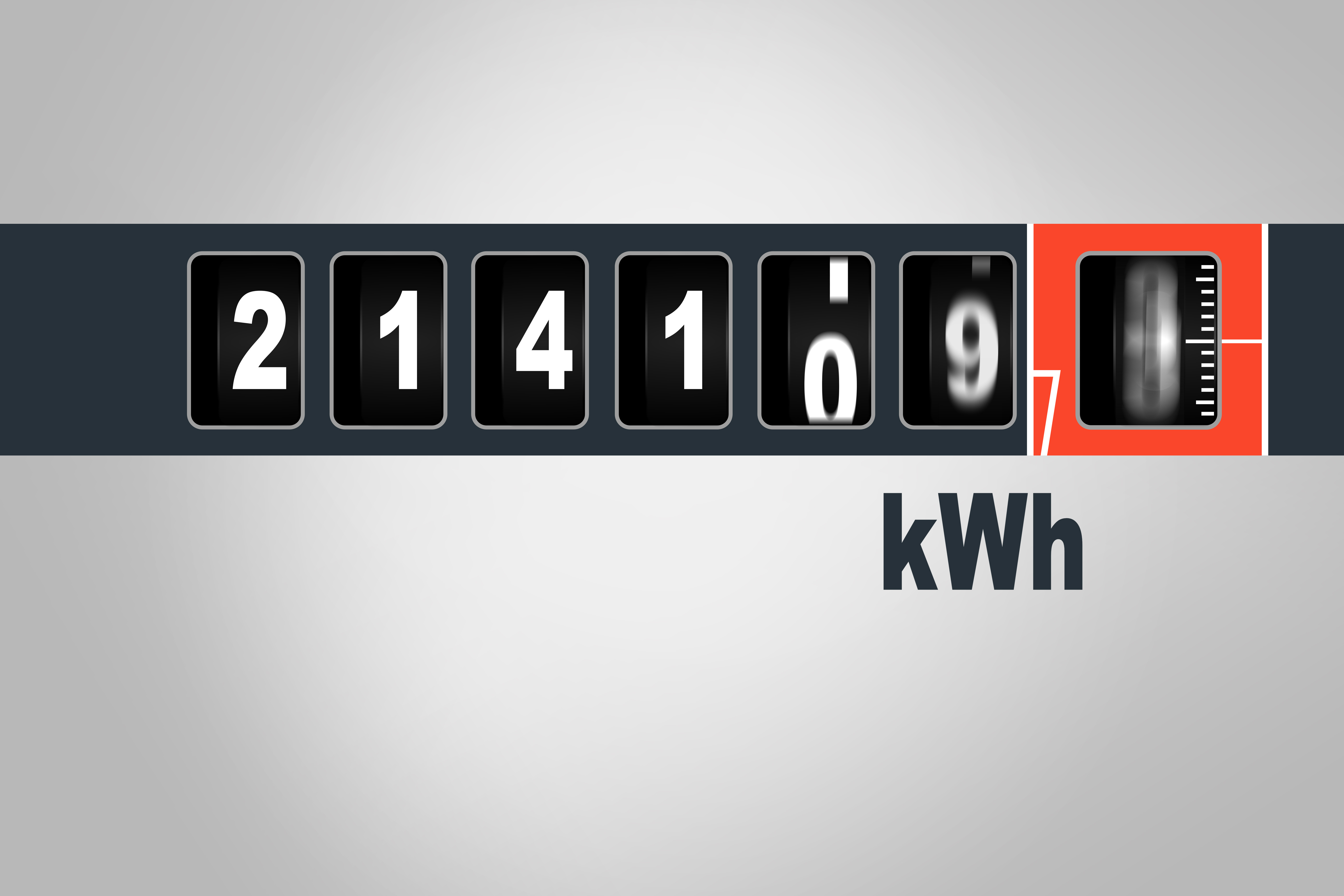 Stromzählerstand: 214109 kWh