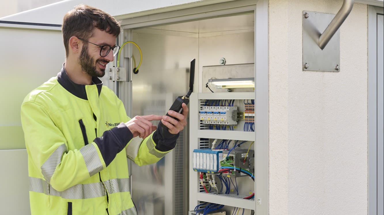 Fehlersuche mit PegelMeter an Netzstation.