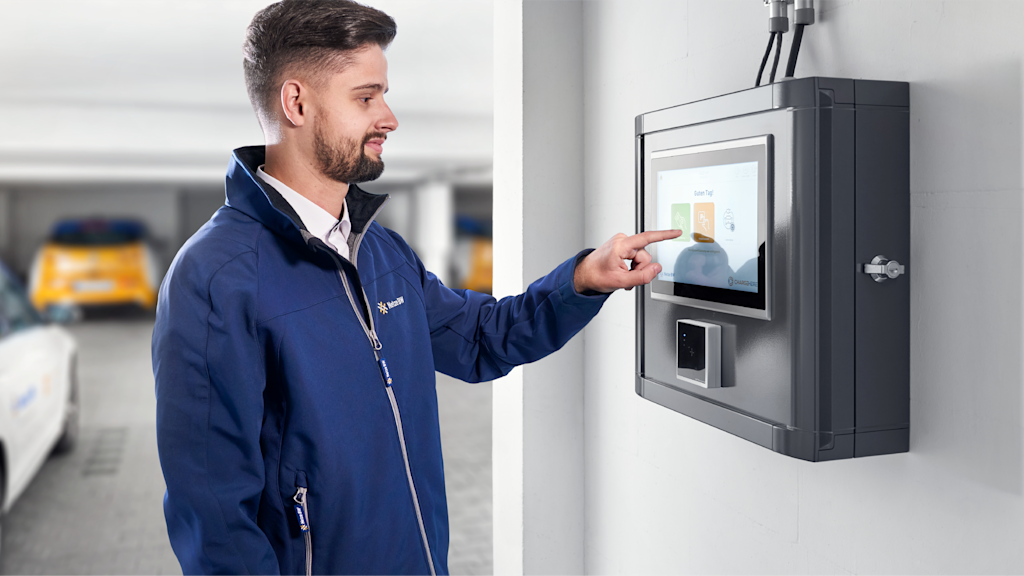 Starten der Ladeeinrichtung am Terminal