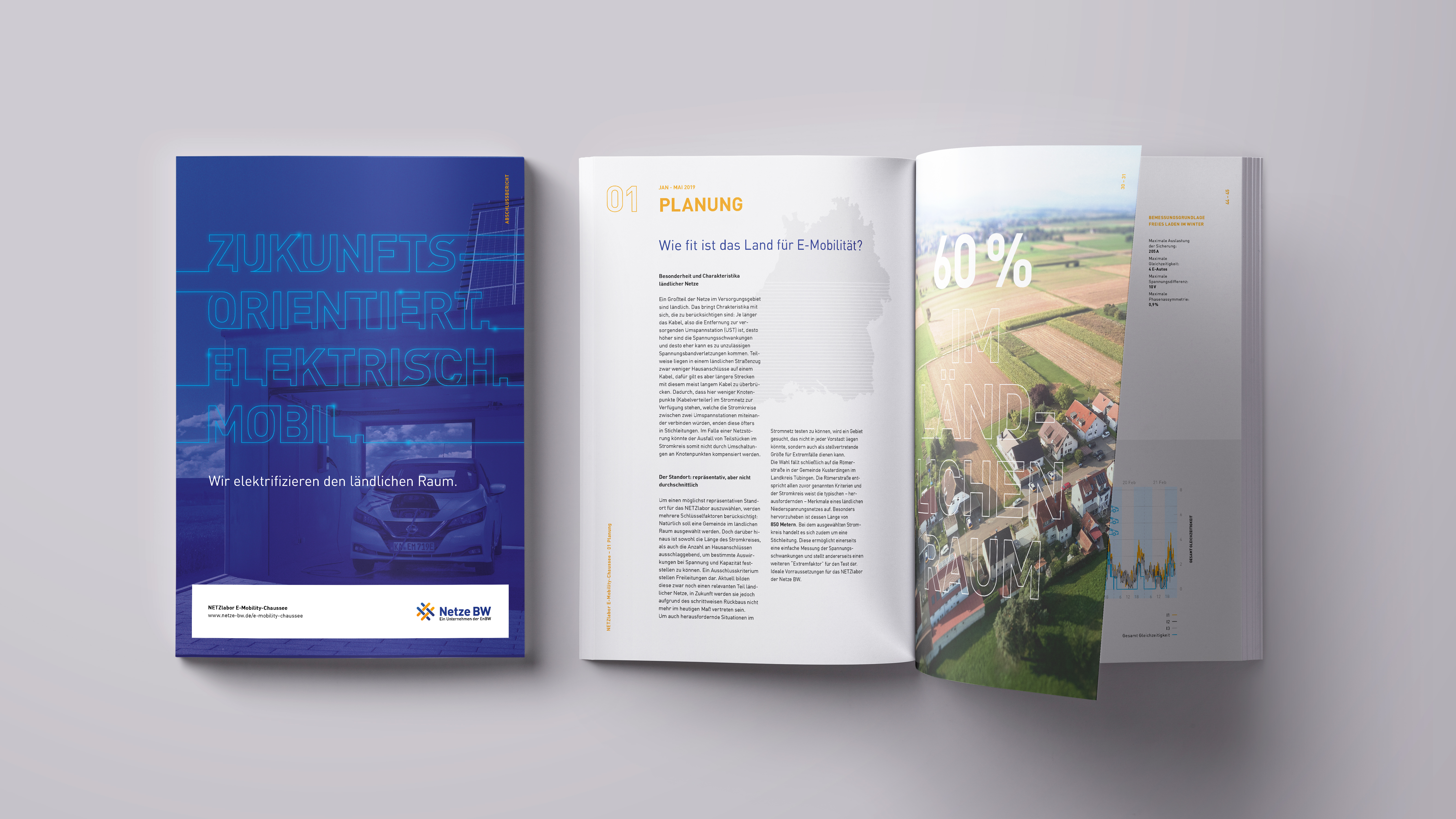 Broschüre: Elektromobilität im ländlichen Raum.