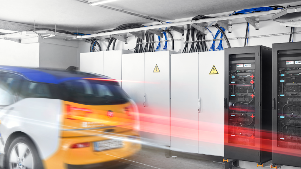 Dynamik in der Tiefgarage