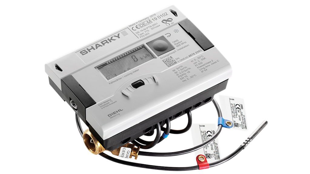 Kältezähler Sharky von Diehl Metering.