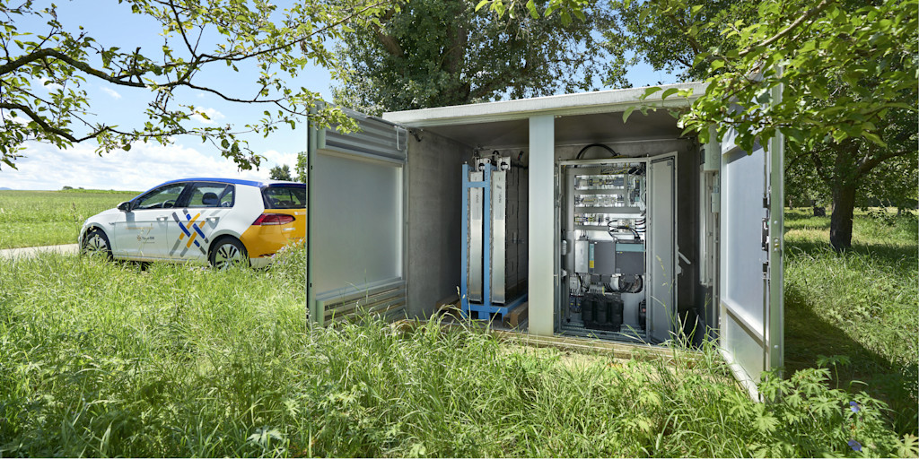 Zentraler Batteriespeicher