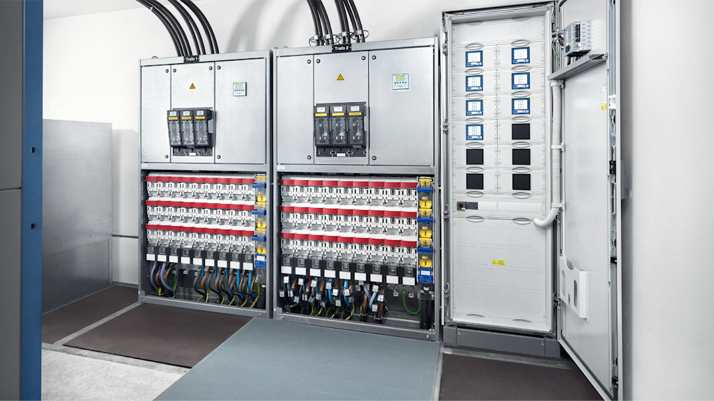 Umspannstation mit separatem Netzanschluss