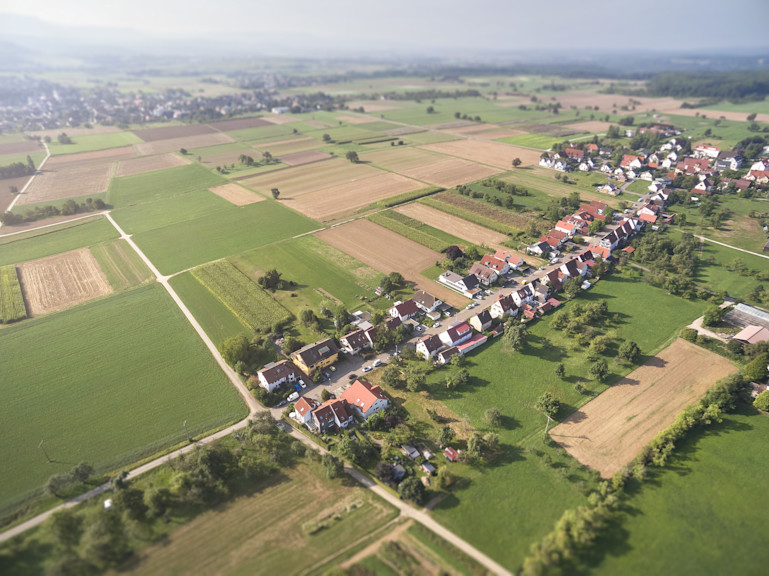 Die Römerstraße in Kusterdingen-Wankheim.