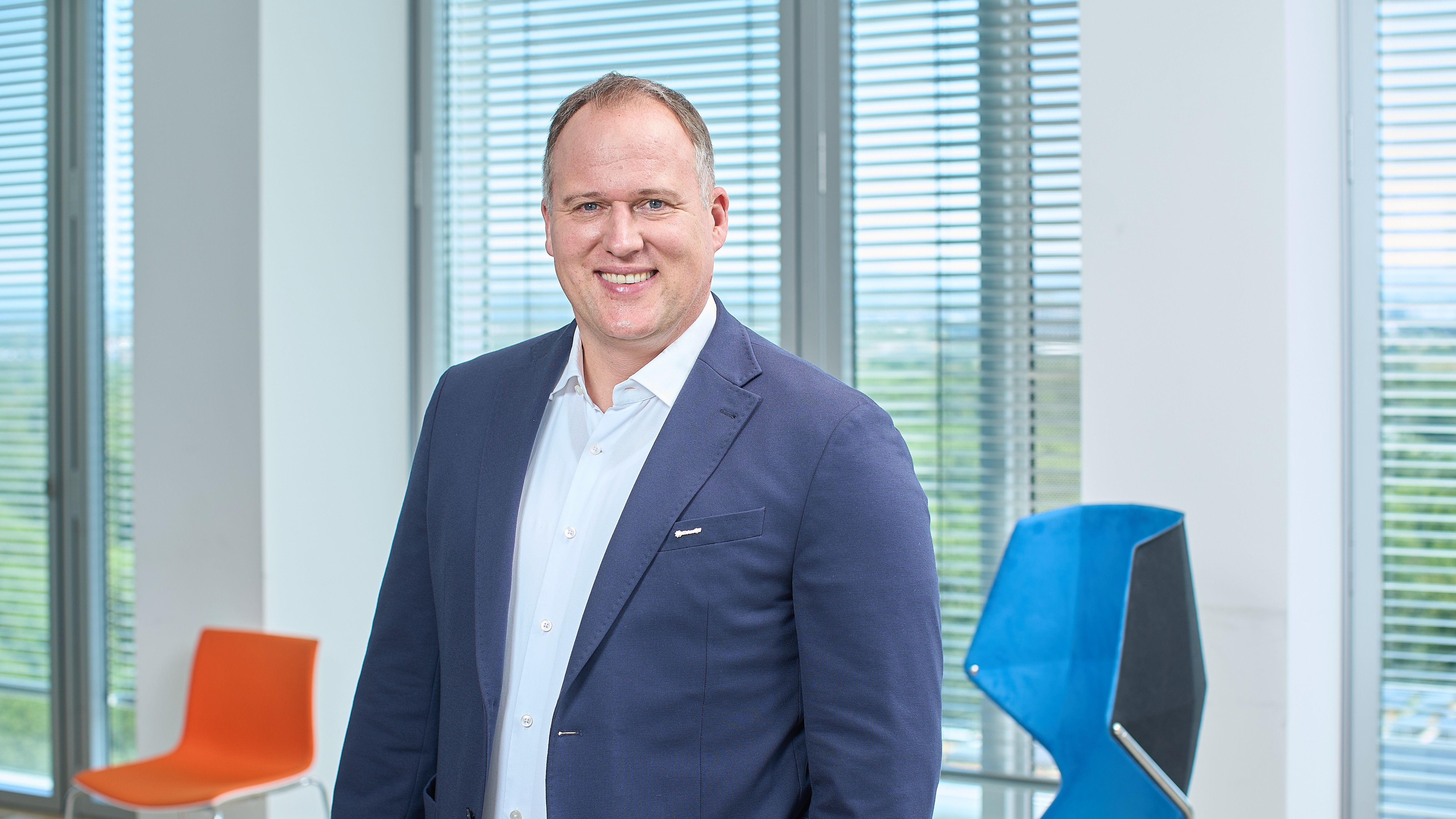 Porträt von Dr. Jörg Reichert - Vorsitzender der Geschäftsführung der Netze BW GmbH.