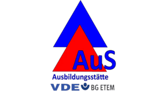 Logo in rot und blau der AuS.